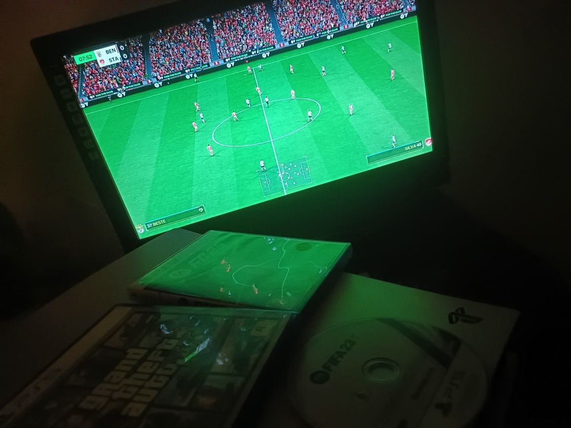 Ps5 com tv como nova 1tb