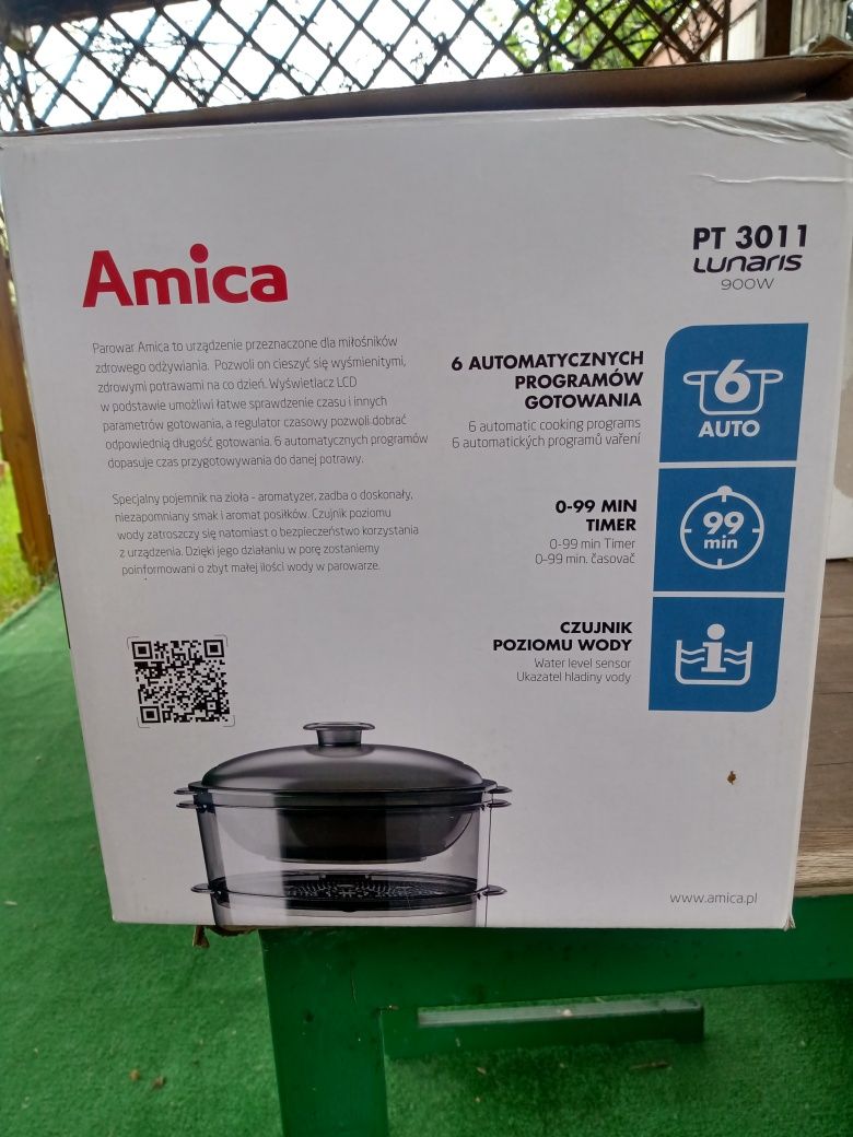 Parowar Amica PT 3011 lunaris 900 W