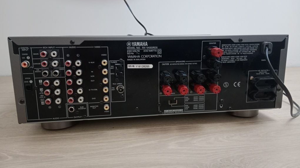 Amplituner kina domowego 5.1 Yamaha RX-V430RDS