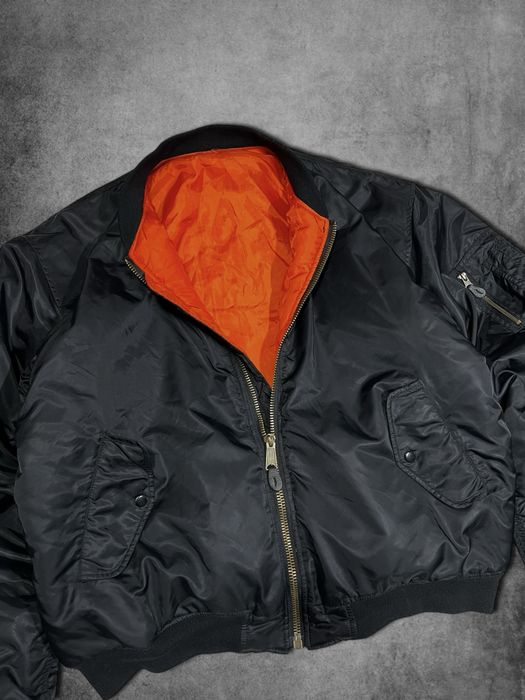 Зимовий Бомбер Vintage Bomber Jacket / ma-1 cwu alpha industries