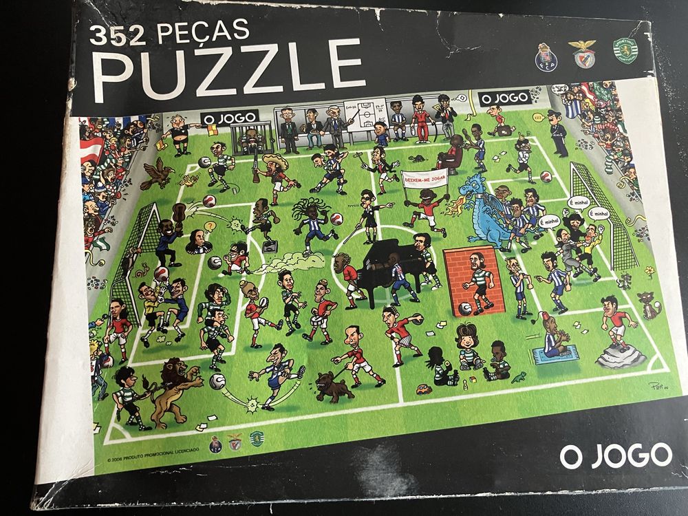 Puzzle Futebol O jogo - 352 peças