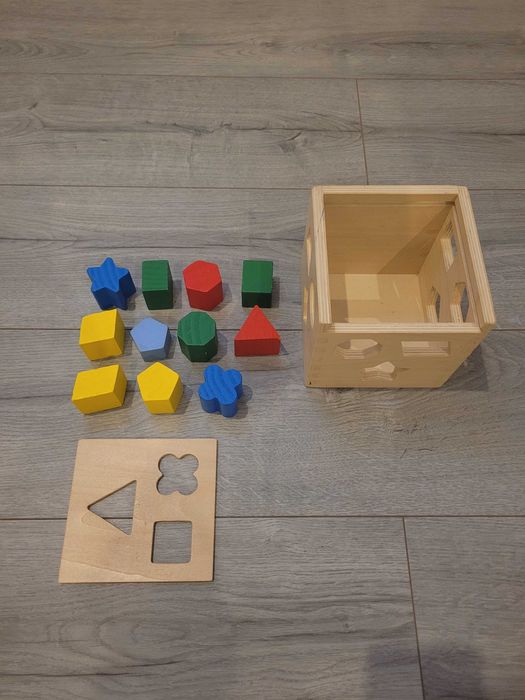 Cubo formas para crianças