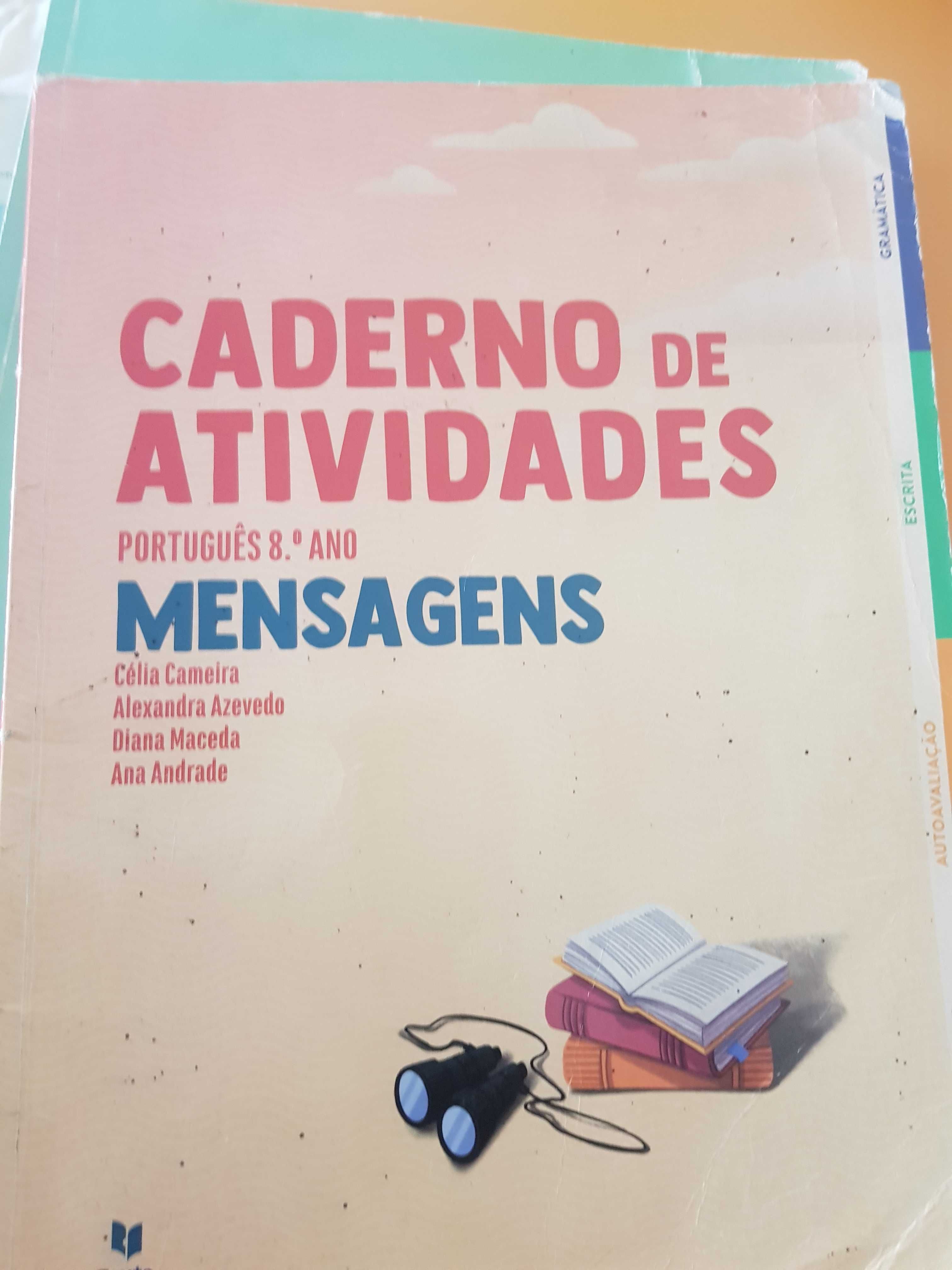 Cadernos de atividades 8º ano (Agrupamento do Bombarral)