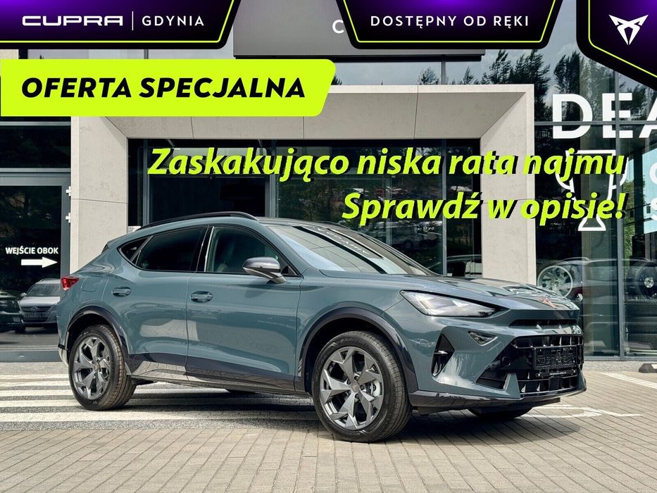 Cupra Formentor NAJEM 1603 zł NETTO* !!! Dinamic Design, Matrix, opony wielosezonowe