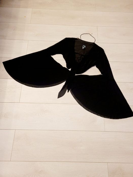 Gotyckie bolerko szerokie rękawy Alternative Gothic harajuku Lolita