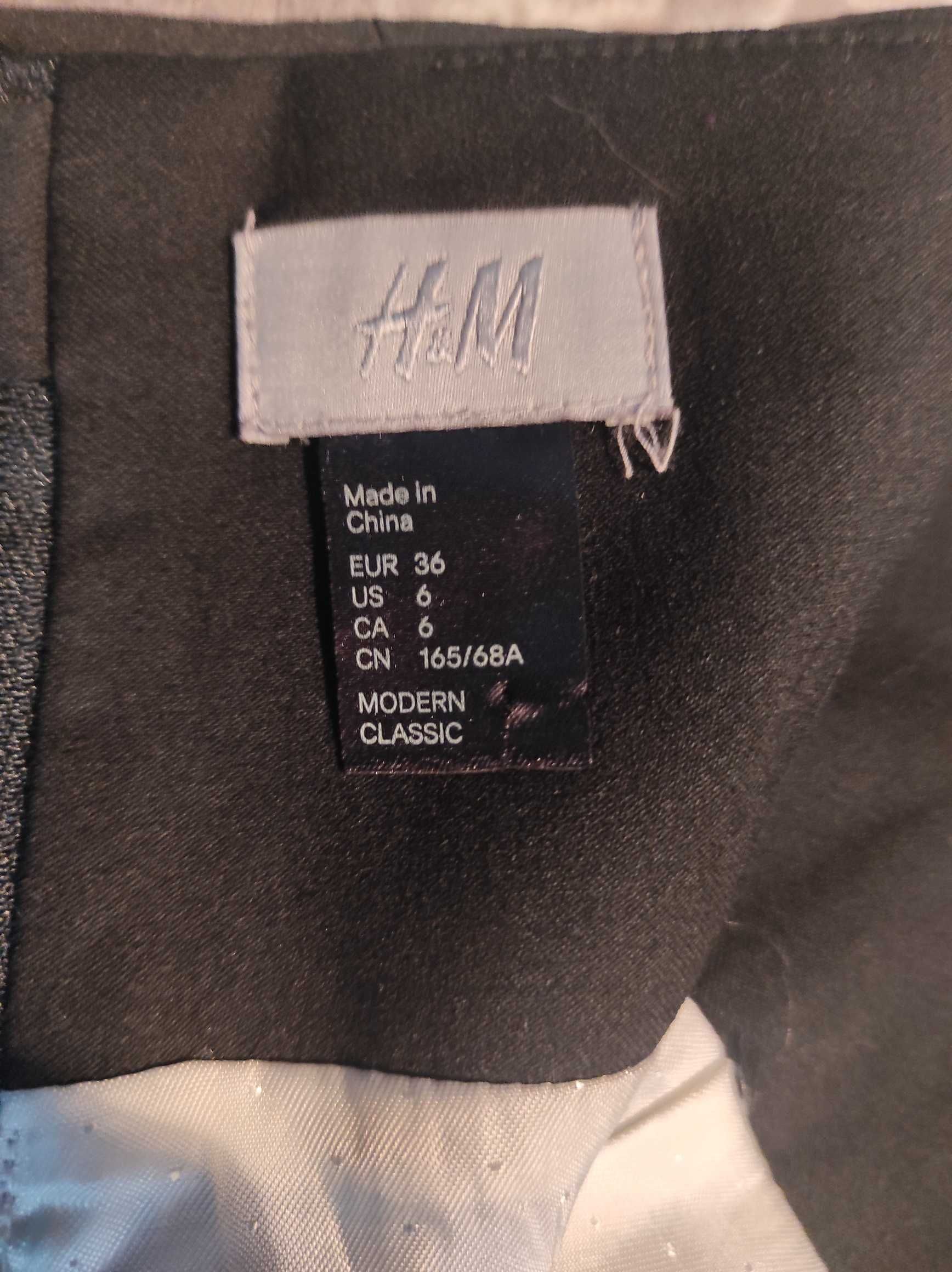 H&M spódnica czarna r. 36