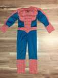Strój karnawałowy przebranie Spiderman z mięśniami 104/110