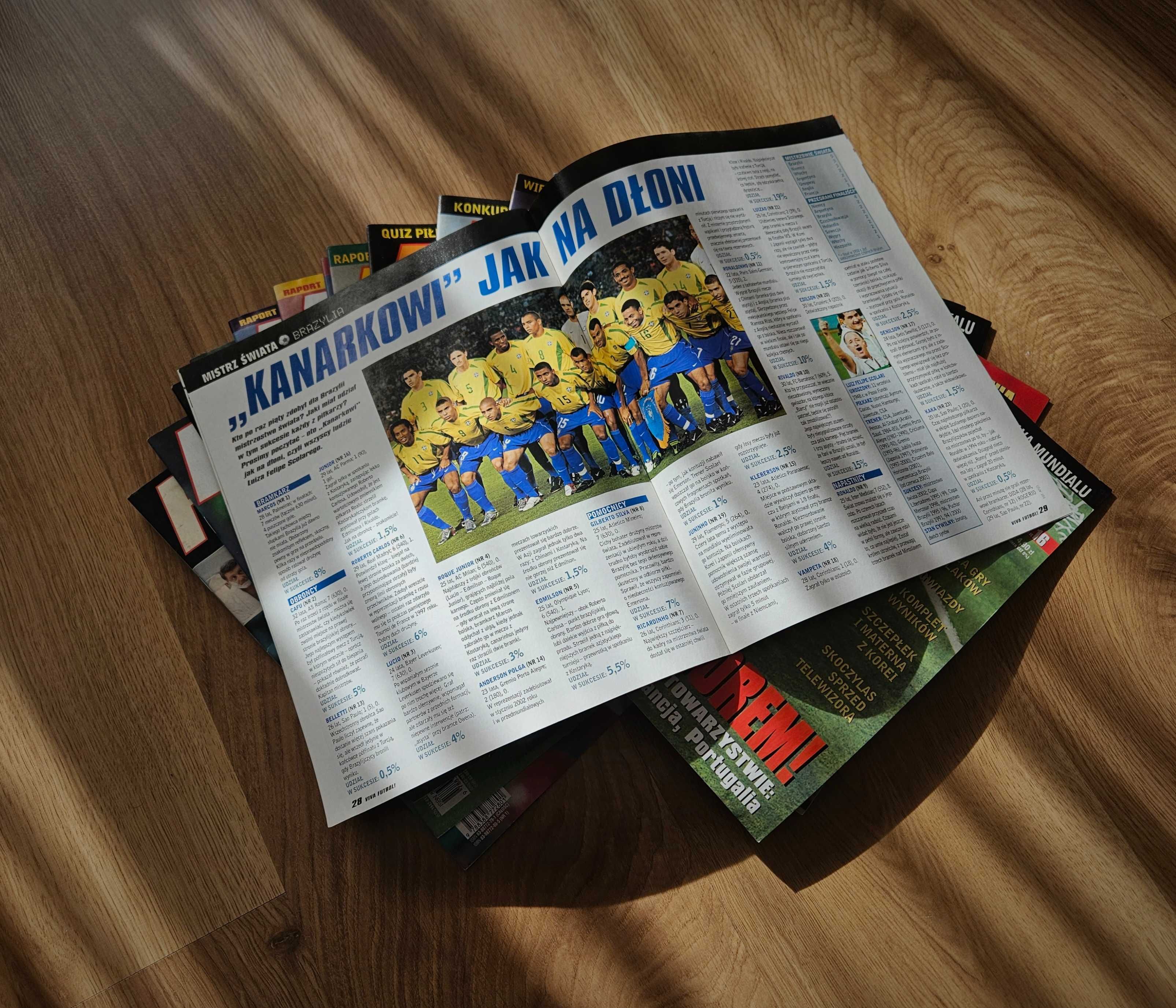 Magazyn Viva Futbol dla kolekcjonera 17 numerów