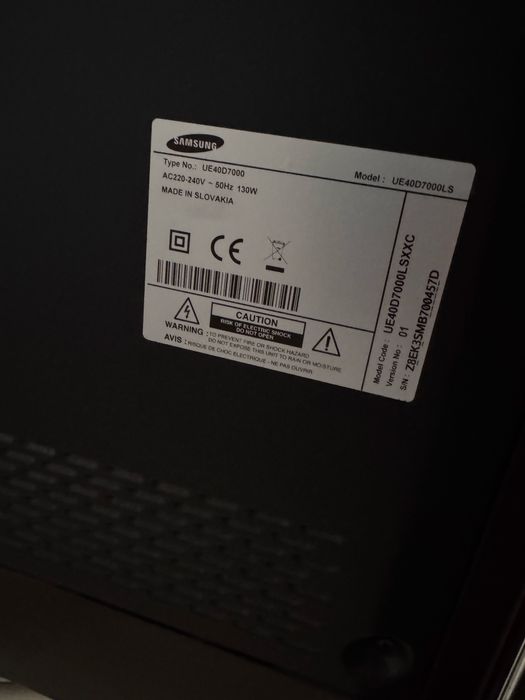 Samsung Led Tv UE40D7000 impecavel.