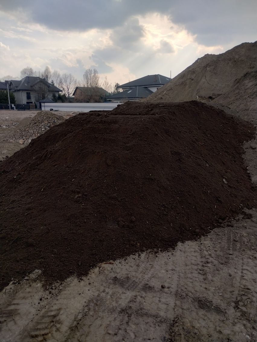 Ziemia, ziemia na podniesienie terenu, piach na zasypki i pod kostkę.