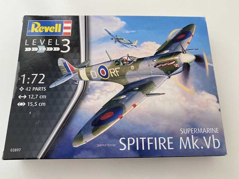 Modelismo - Supermarine Spitfire Mk.Vb - escala 1/72