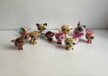 Lps Littlest pet shop zestaw kot pies pers chart chow lew sowa hasbro