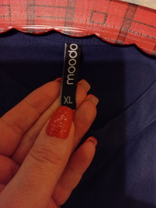 Granatowa sukienka moodo