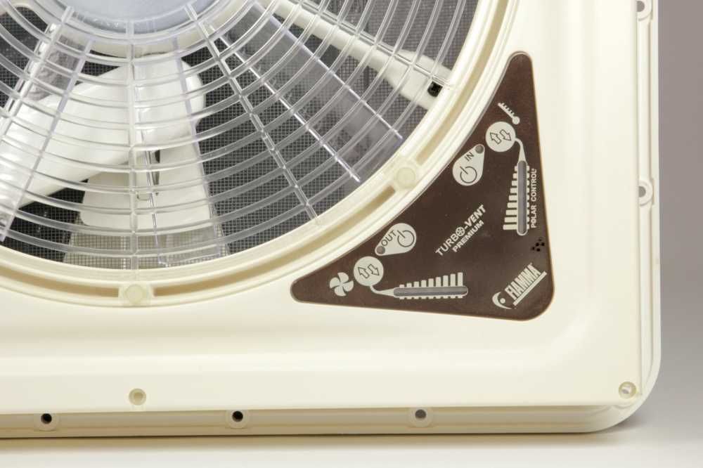 FIAMMA Turbo Vent Premium Cristal AUTOCARAVANA/CAMPERVAN