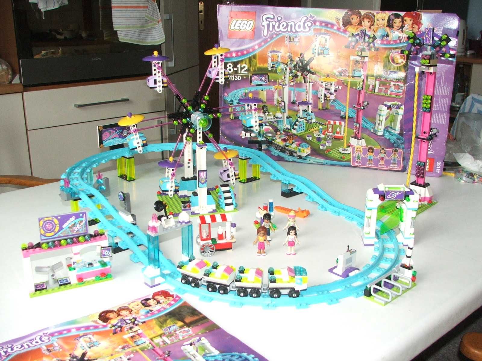 Lego Friends 41130 kolejka górska, tanio, instrukcja