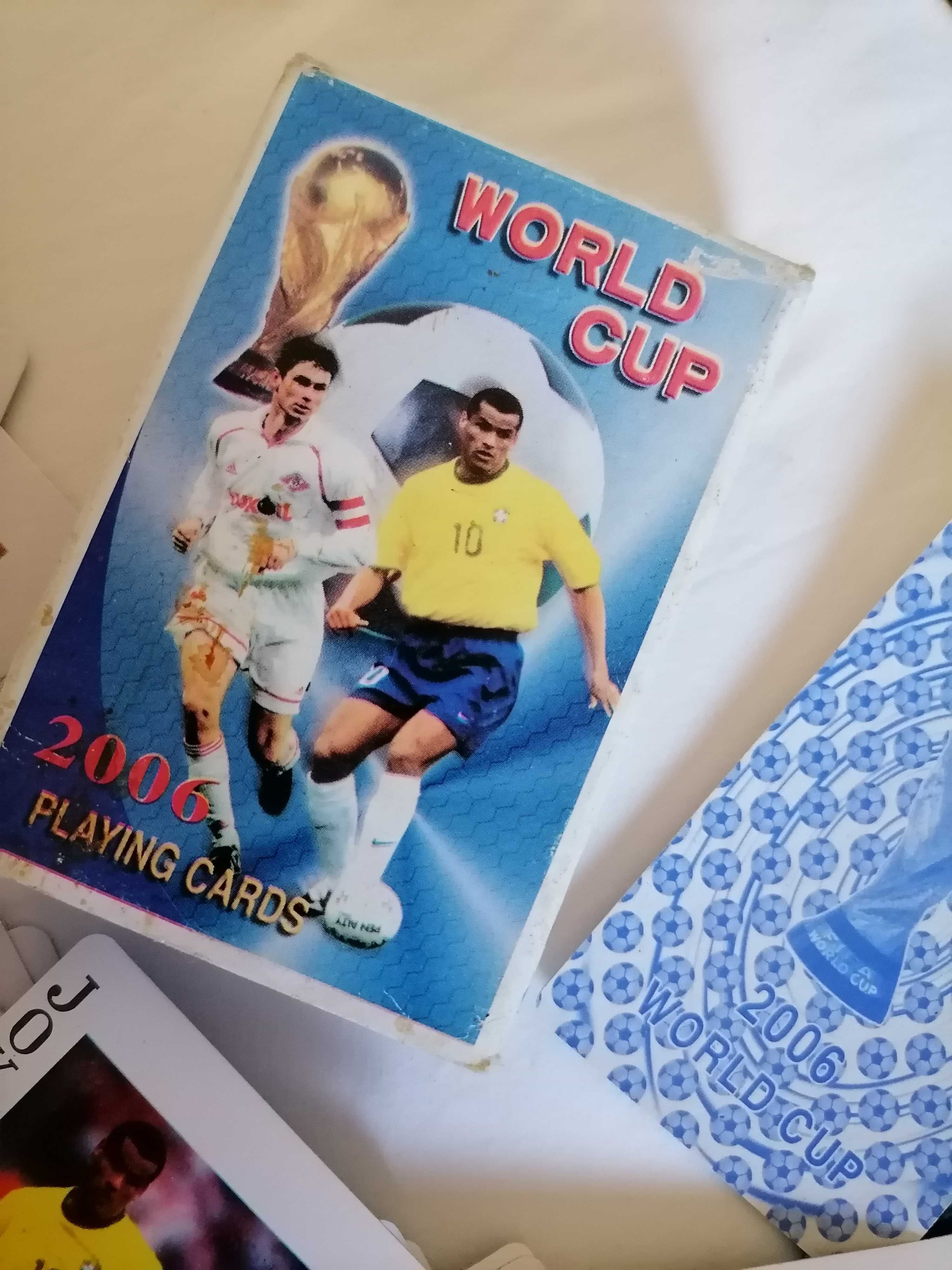 Playing Cards WORLD CUP Completa c/JOCKER Ronaldo "O Fenómeno" Rivaldo