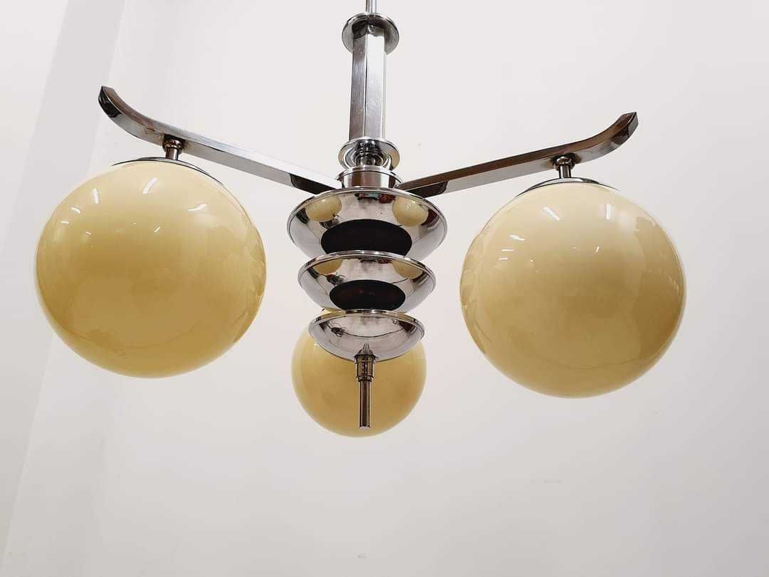 Żyrandol Lampa Art Deco Franta Anyż
