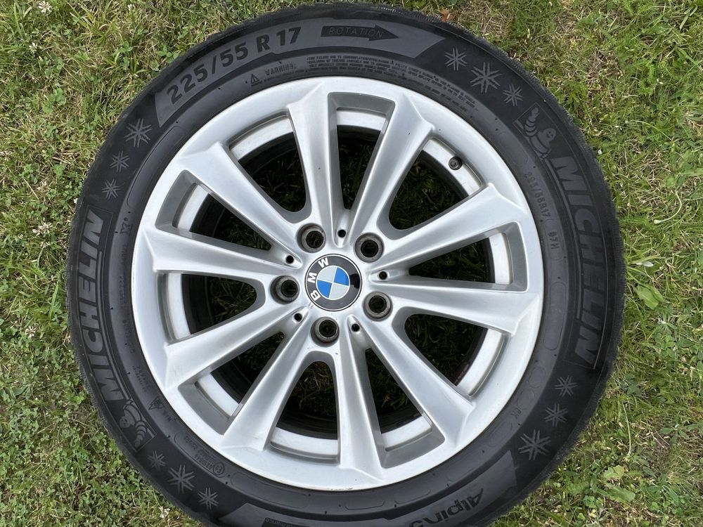 Felgi BMW  17 + opony caloroczne Michelin 225/55 F30 F10 F11 8j