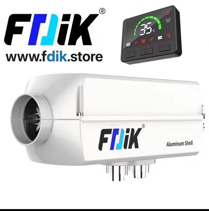 Вебасто FDIK 12v Алюміній корпус, гарантія, сервіс