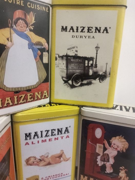 Lote de latas comemorativas Maizena