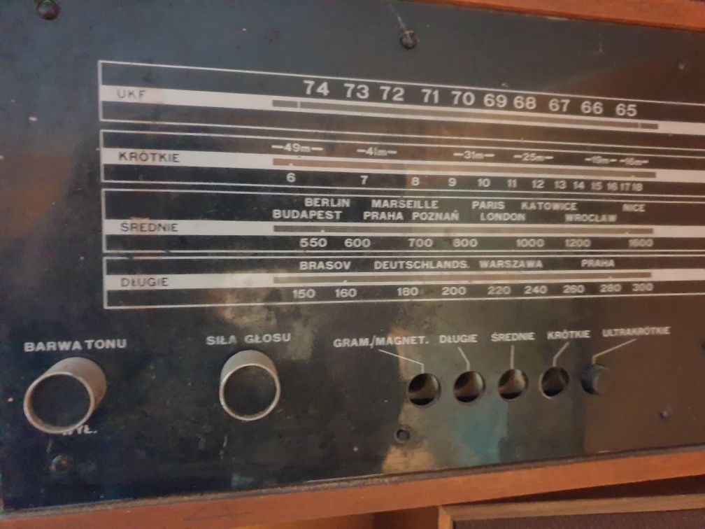Radio z gramofonem