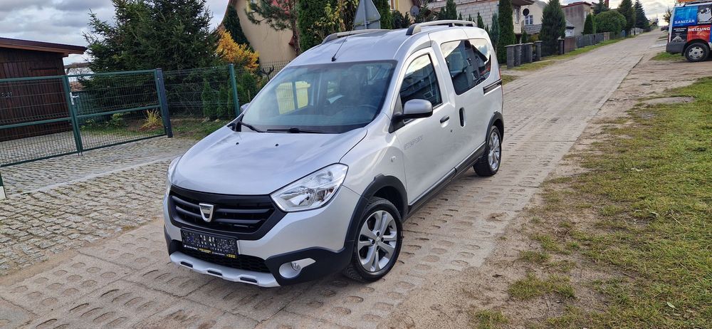 Dacia Dokker STEPWAY-Nvigacja-nowy rozrząd! Super stan! 5-osobowy.