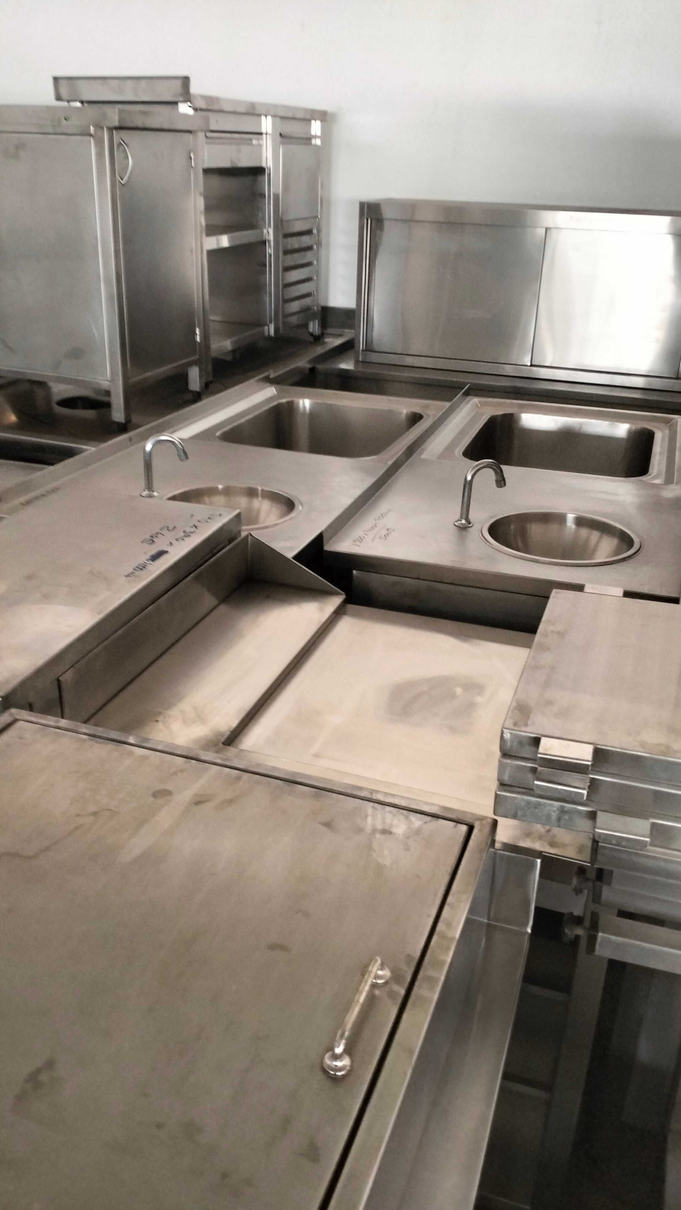 Bancadas em inox