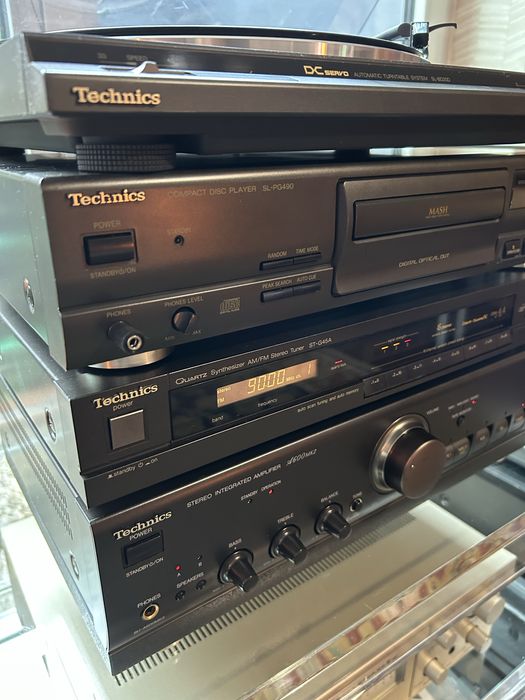 Aparelhagem Technics completa,excelente estado.colunas Rogers