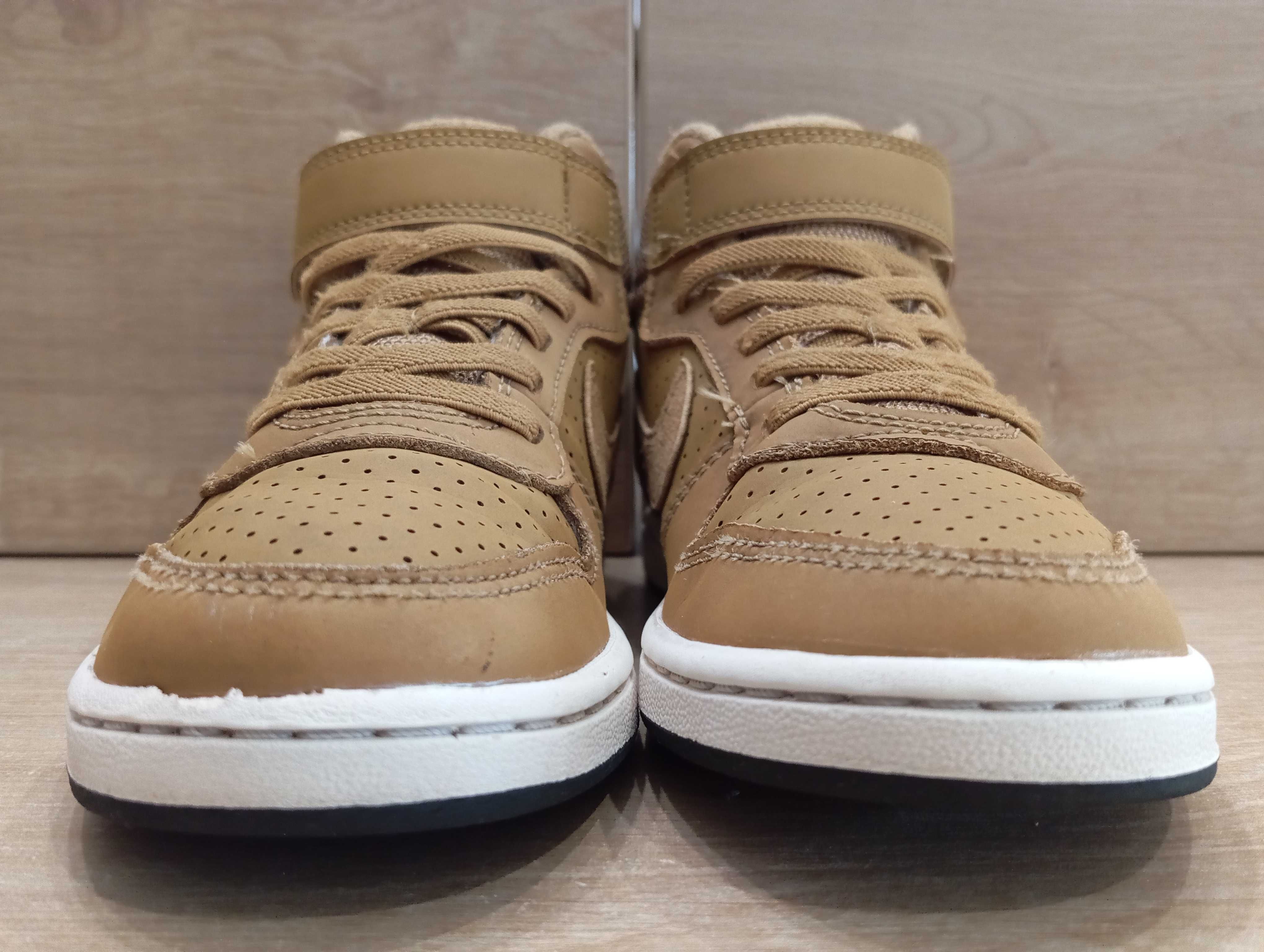 NIKE Court Borough Mid (PSV) Sneakersy Dziecięce Rozm.31,5 /19,5cm