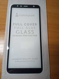 Захисне скло Full Glue для Samsung Galaxy J4 Plus 2018 J415 (Чорний)