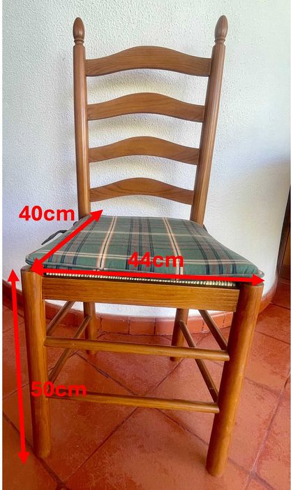 Mesa refeições e 6 cadeiras