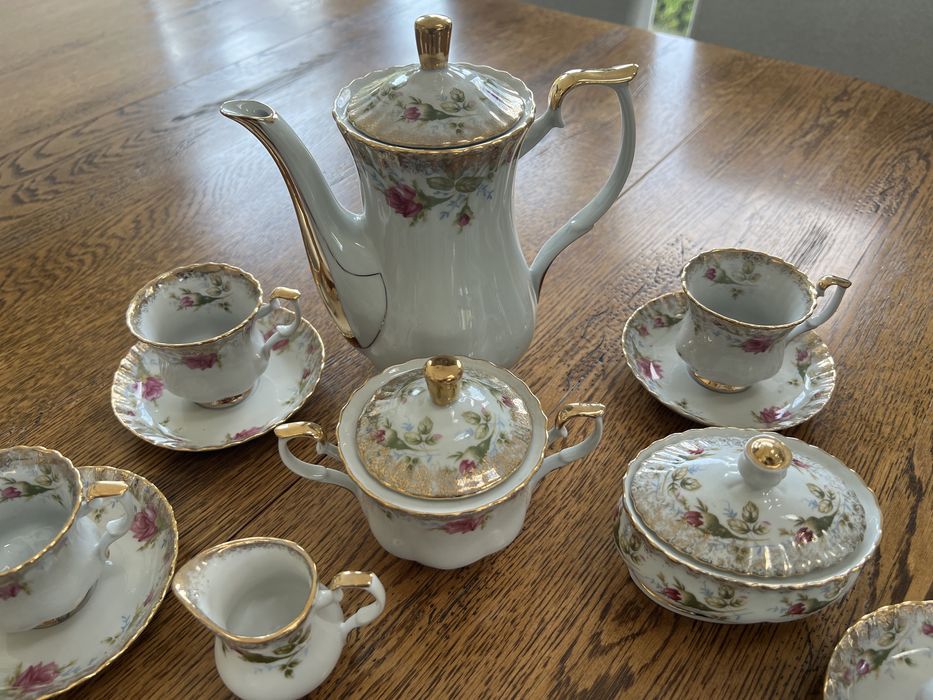 Serwis kawowy Iwona porcelana Chodzież