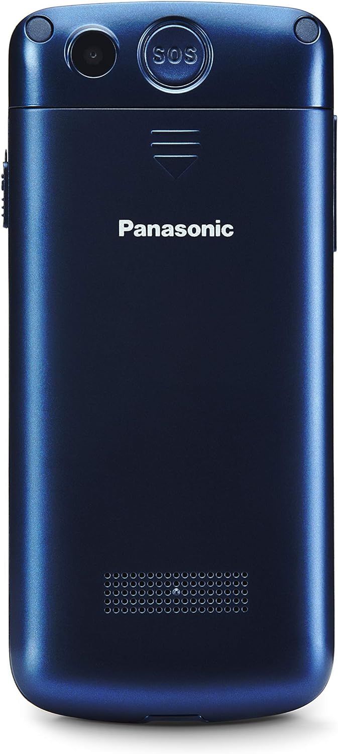 Telefon komórkowy Panasonic KX-TU110 512 MB / 32 MB niebieski