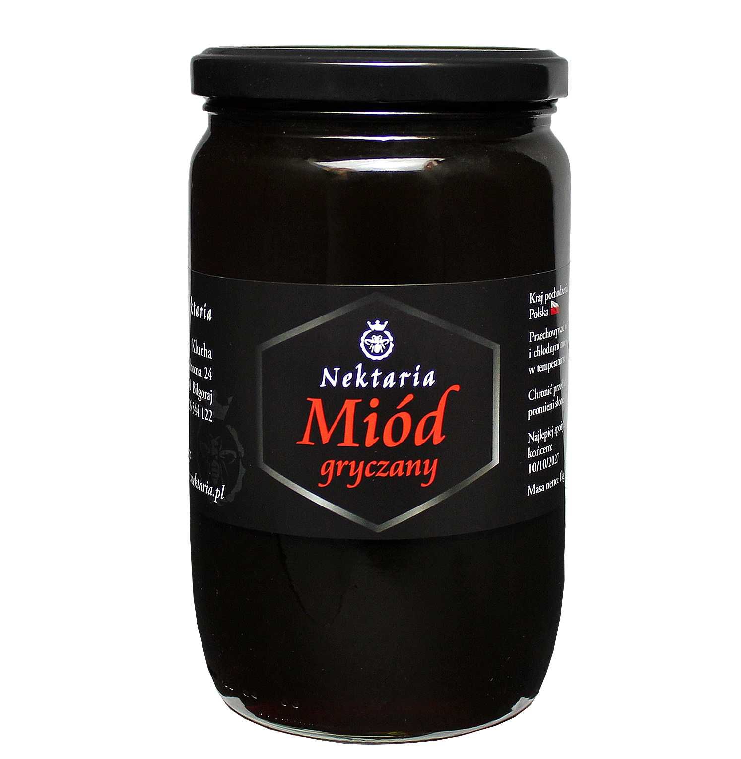 Miód gryczany 1 kg