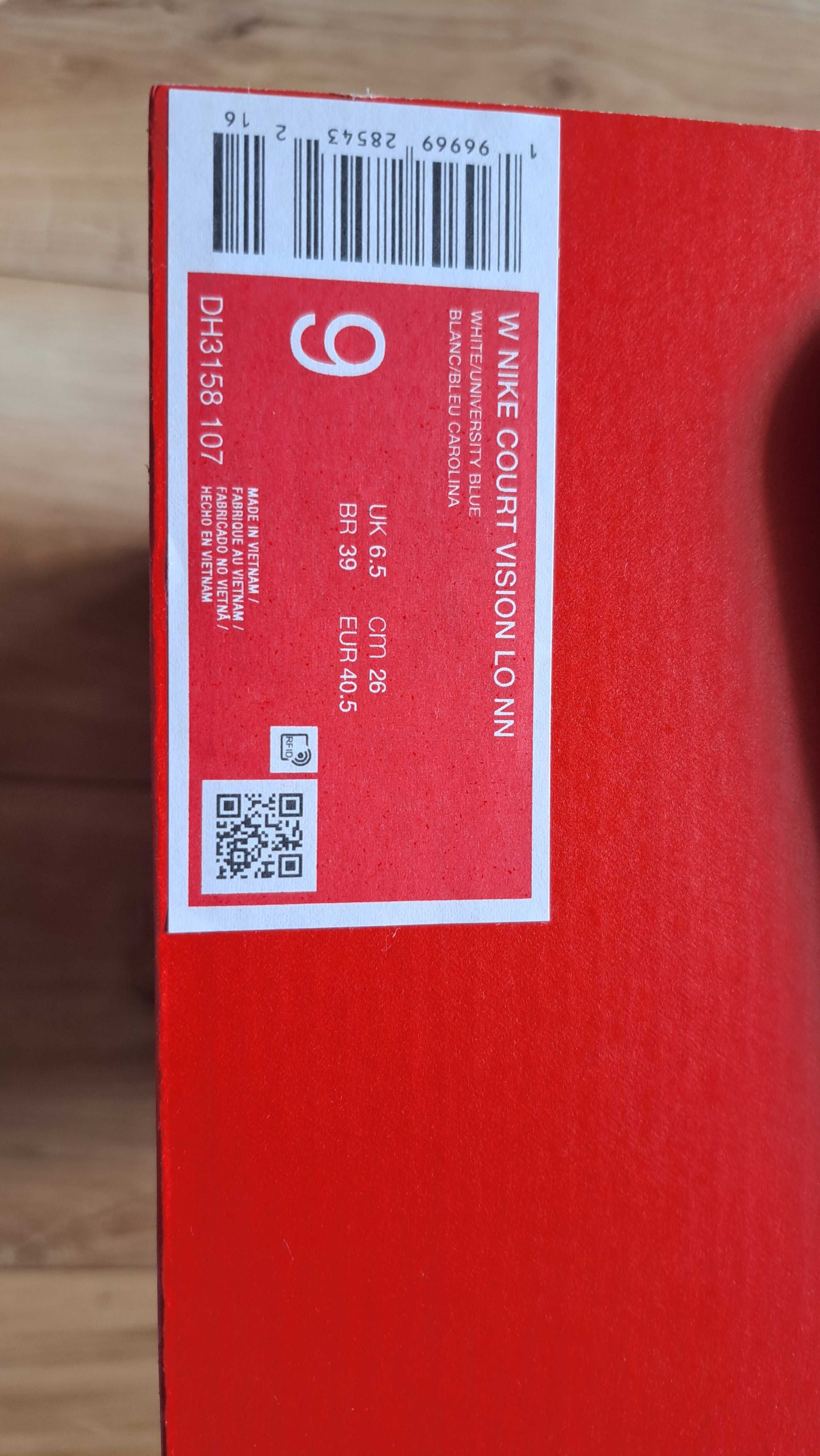 Buty nike court vision oryginalne.