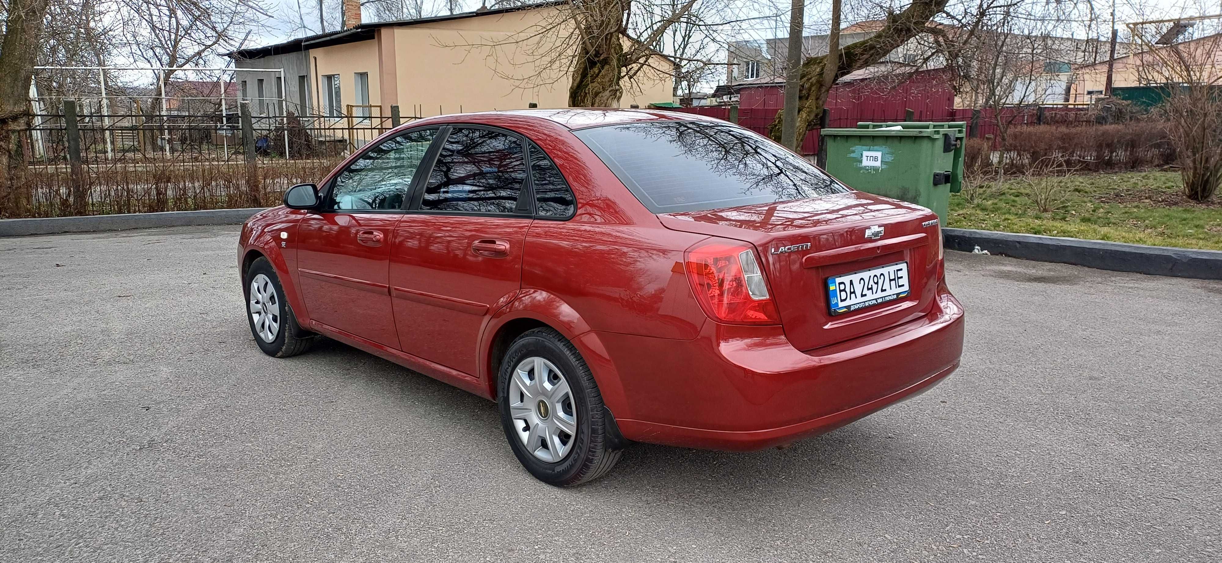 Chevrolet Lacetti 1.6 Газ-Бензин в заводській фарбі