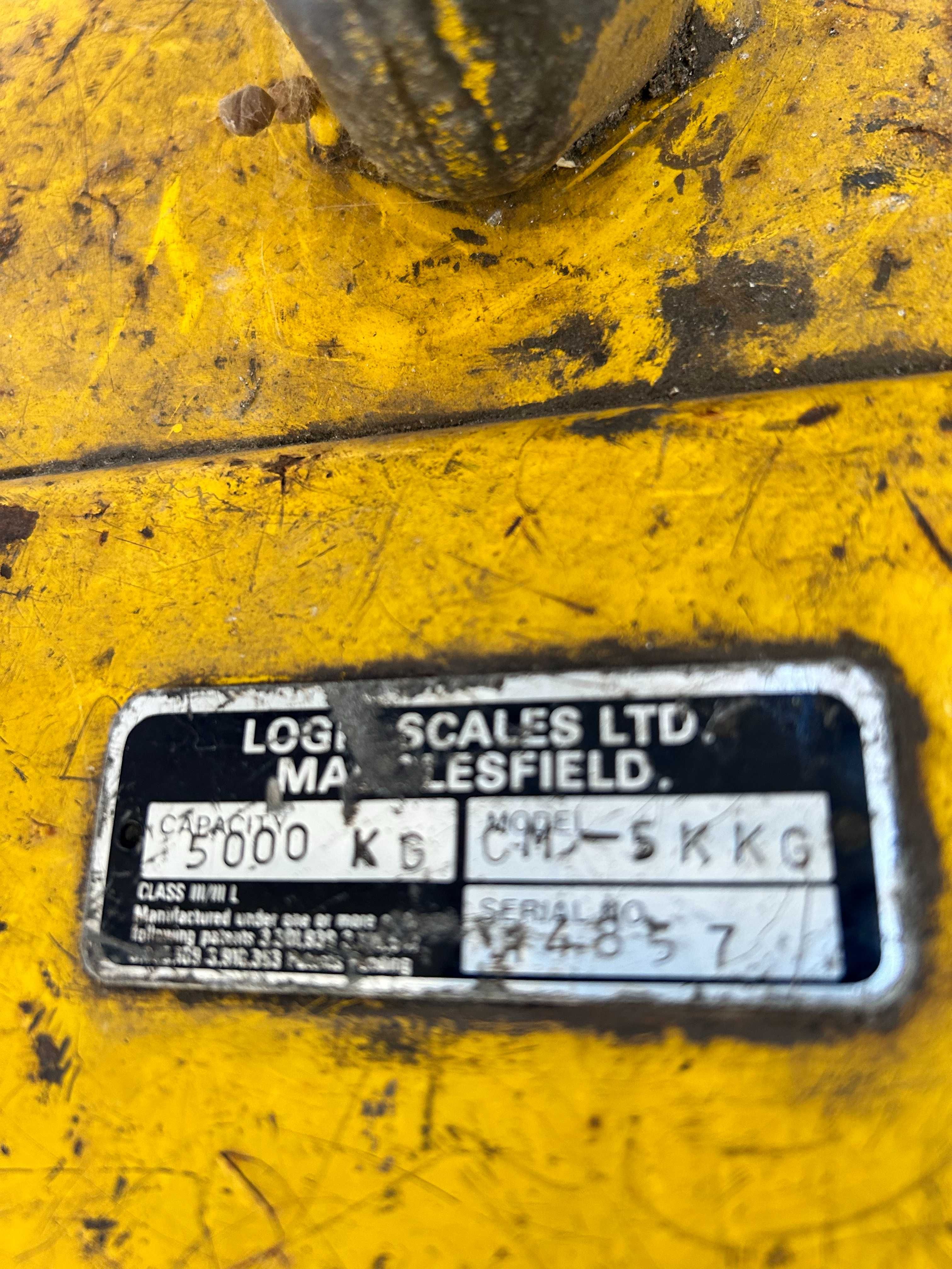 Waga hakowa elektroniczna 5 ton firmowa