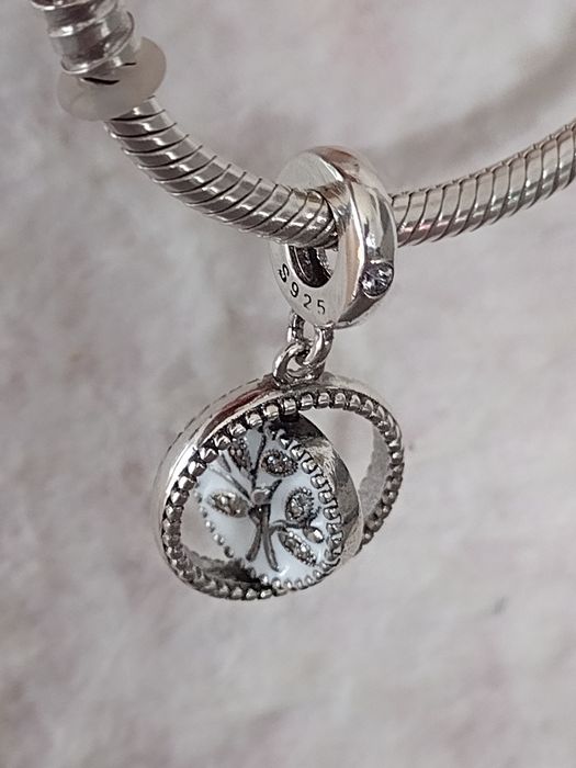 Drzewki szczęścia s 9 2 5 srebro charms