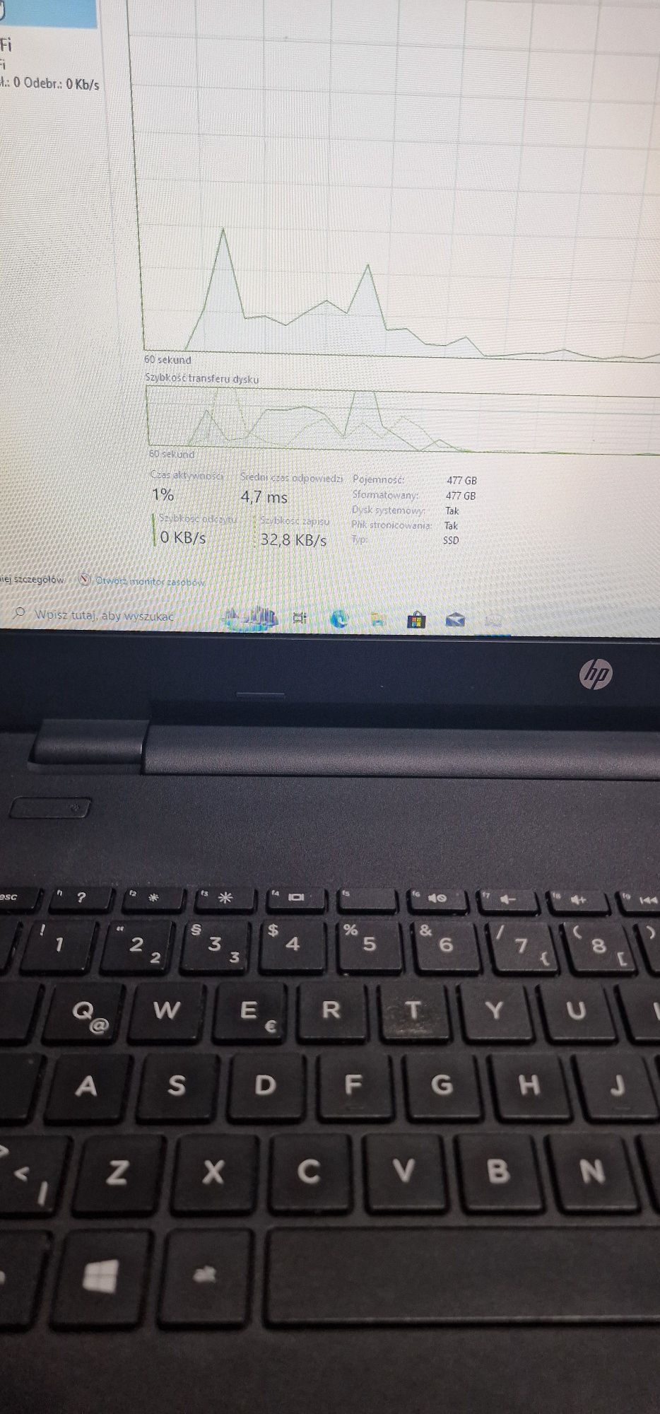 Laptop marki hp 17