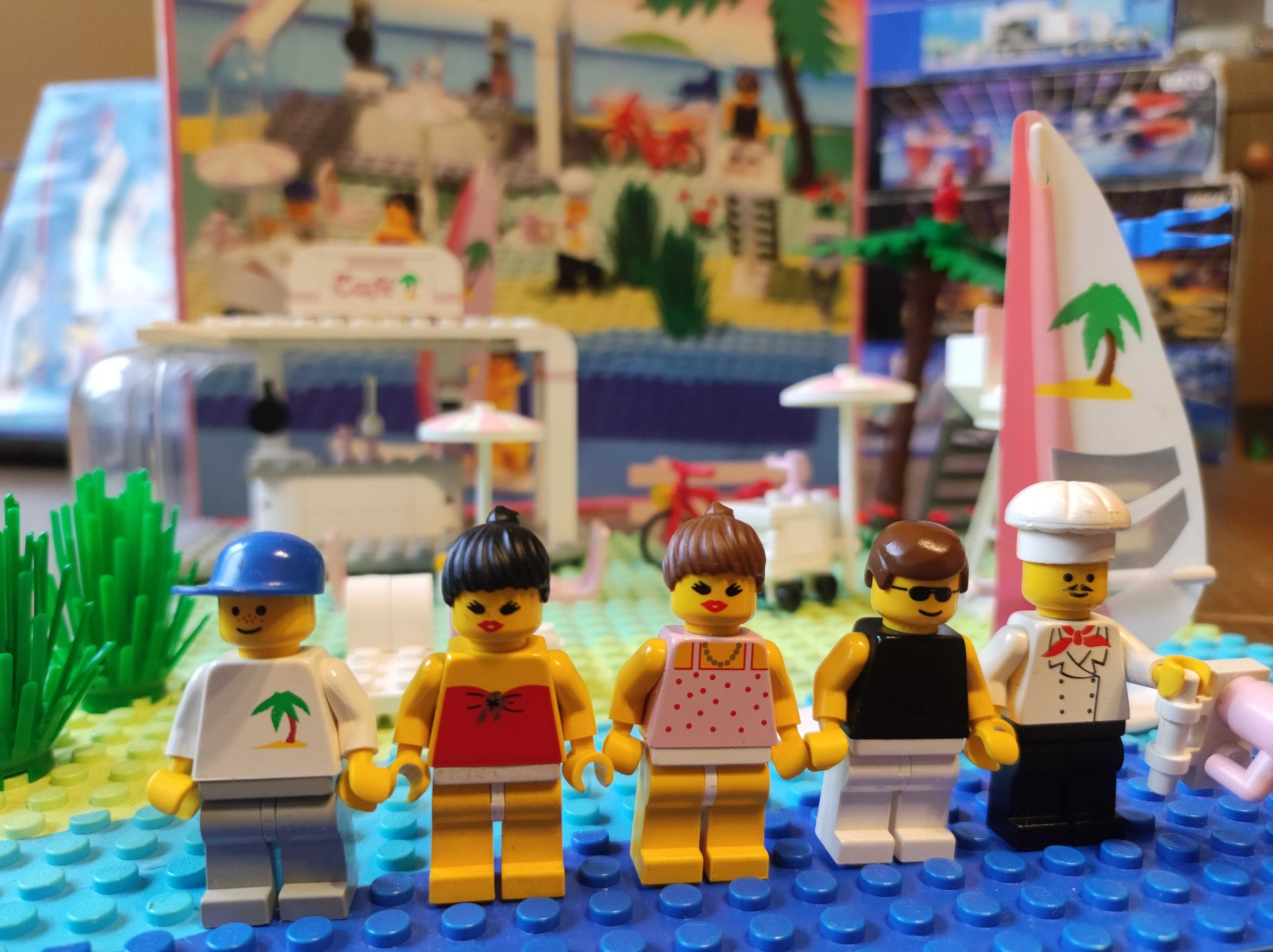 Lego 6411 kawiarnia na plaży Paradisa pudełko instrukcja