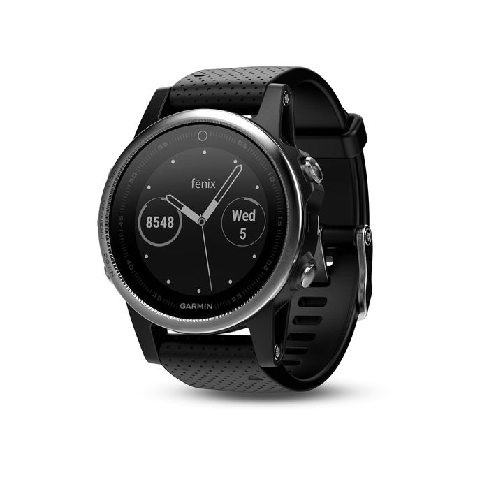 RELÓGIO GPS MULTIDESPORTOS SENSOR CARDIO PULSO FĒNIX 5S