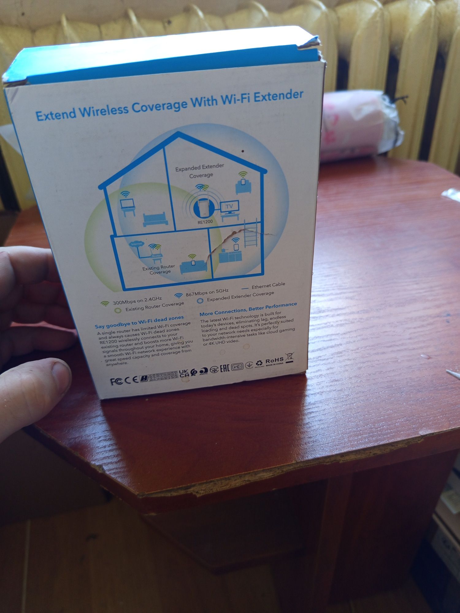 Wzmacniacz sygnału WIFI