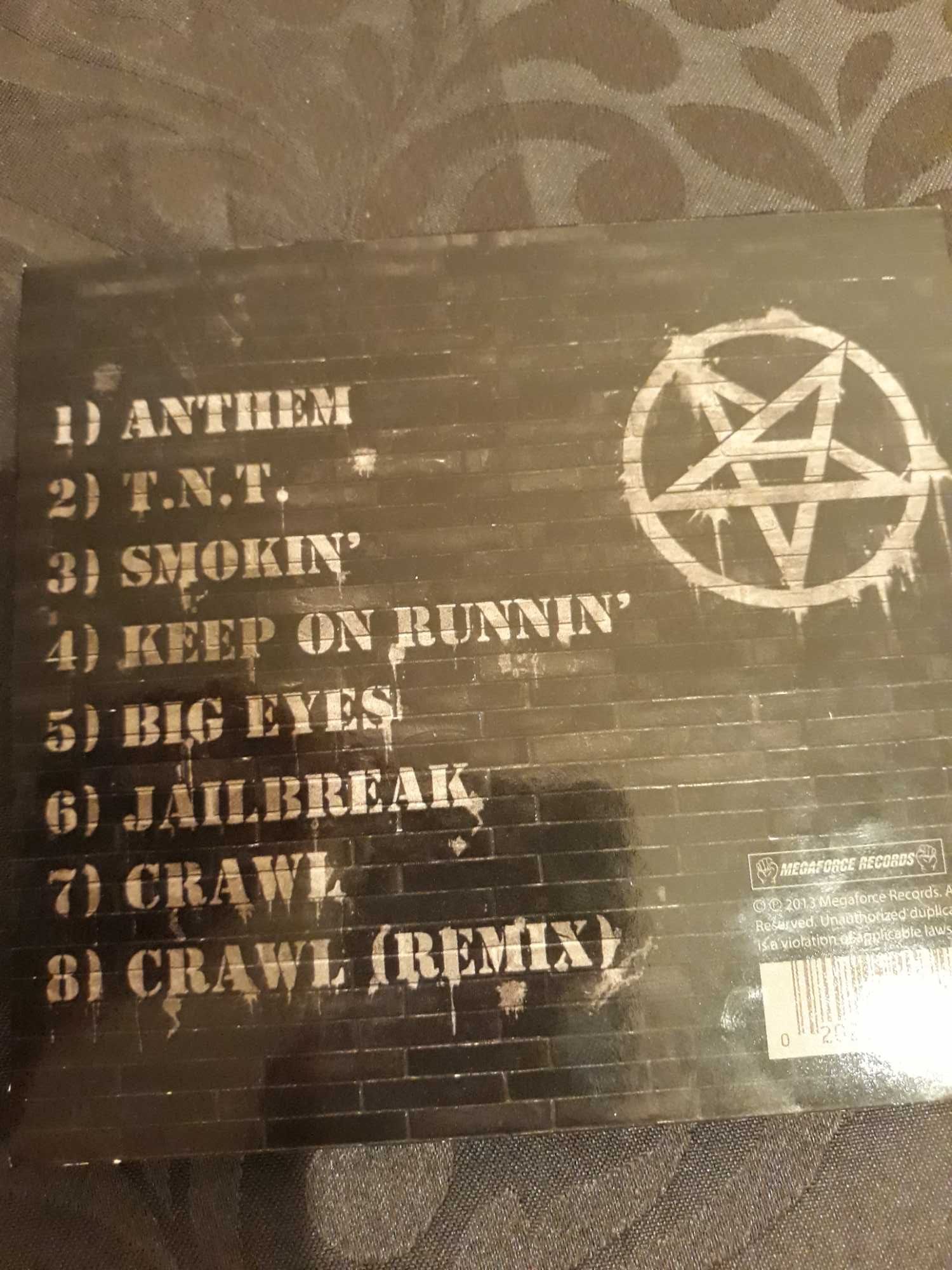 Anthrax Anthems Digipack cd como novo