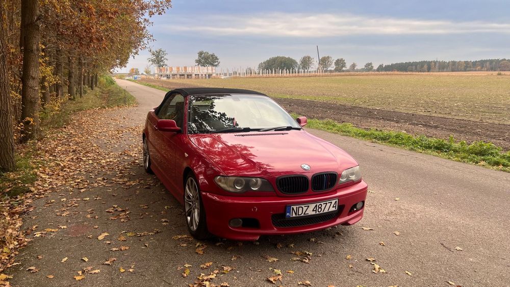 BMW Seria 3 BMW E46 330Ci M54 Cabrio Imola Rot anglik