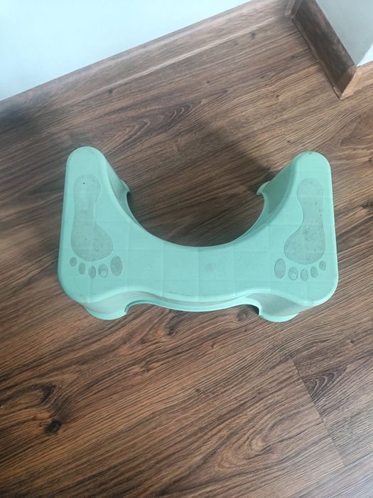 Podnóżek toaletowy ergonomiczny - mint miętowy