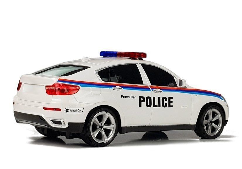 auto zdalnie sterowane policja coupe r/c