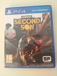 Gra Infamous Second Son PS4 play station ps4 PL przygodowa pudełkowa