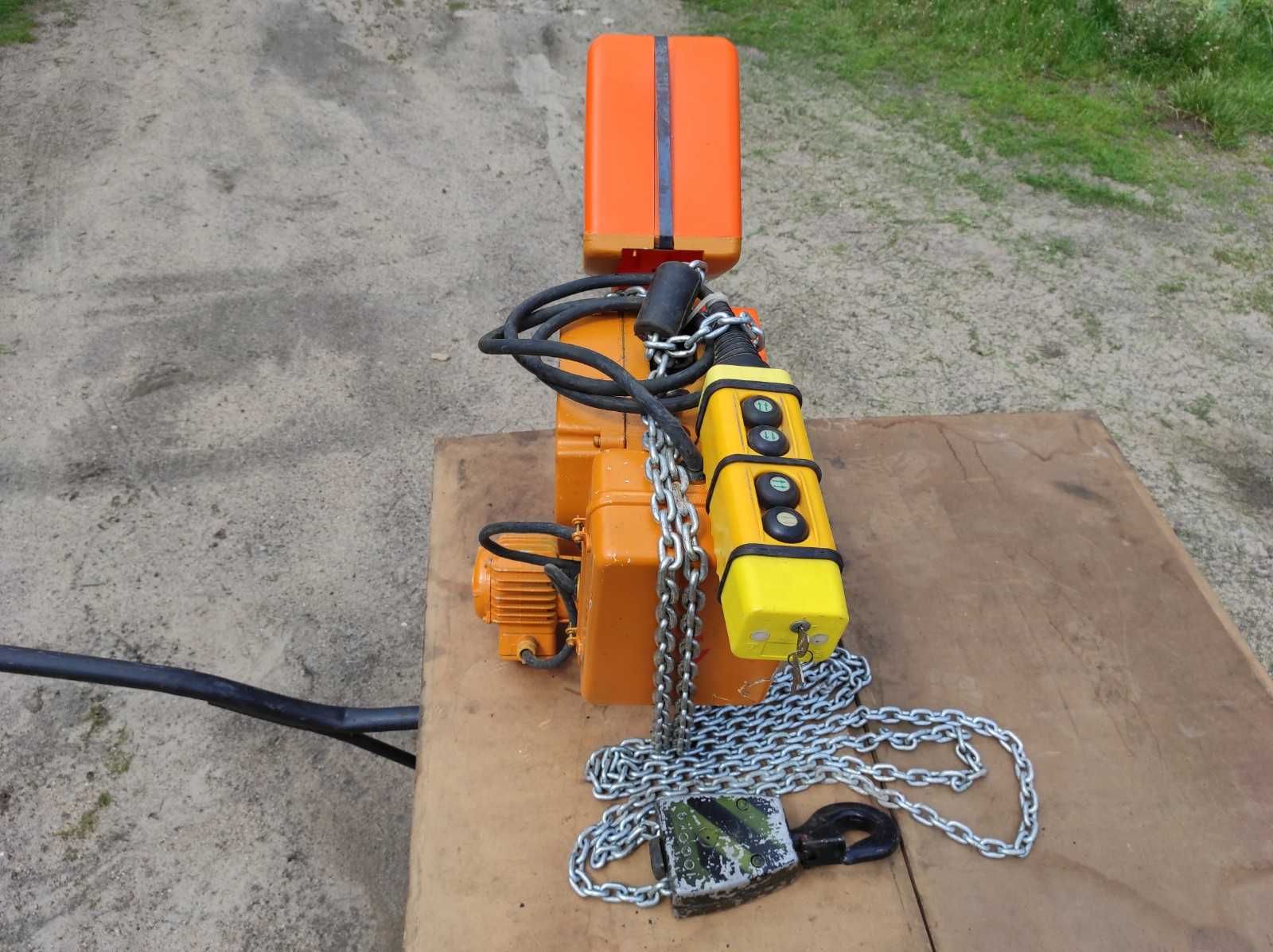 Wciągarka elektryczna na pilota łańcuchowa balkancar 1T 1000kg Rachune