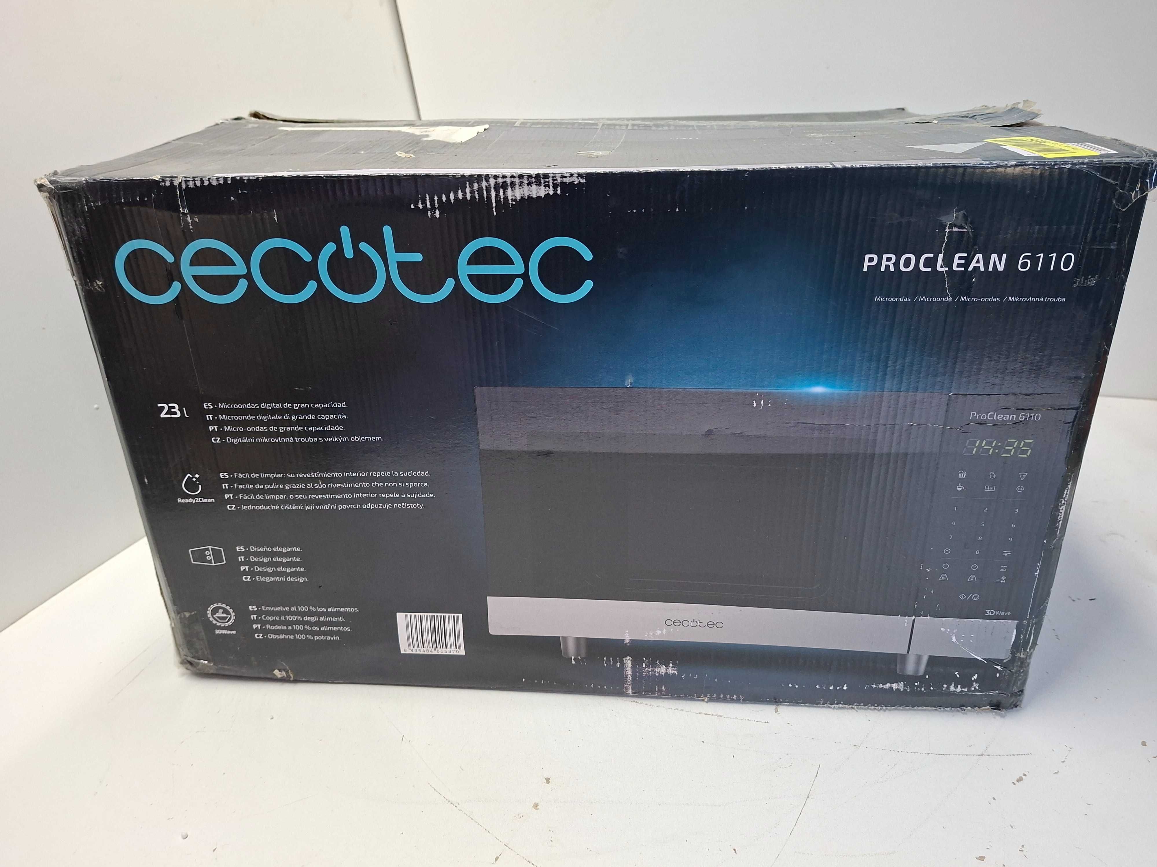 Kuchenka mikrofalowa wolnostojąca Cecotec ProClean 6110 Mikrofalówka