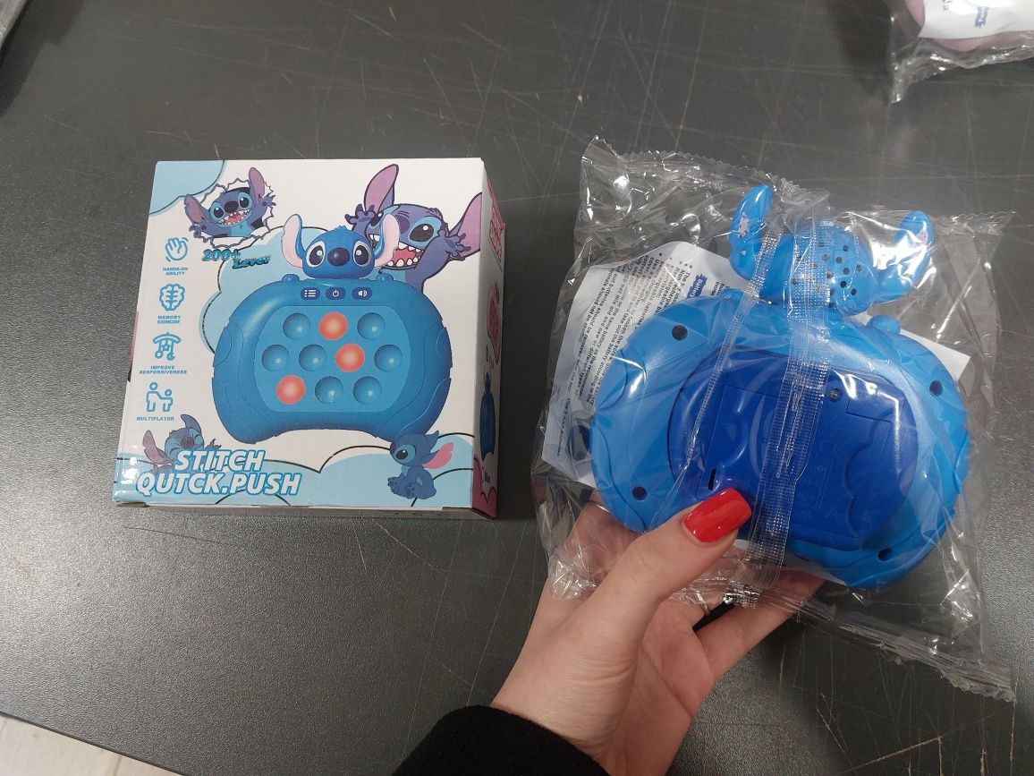 Nowa gra konsola Pop It zręcznościowa Stitch